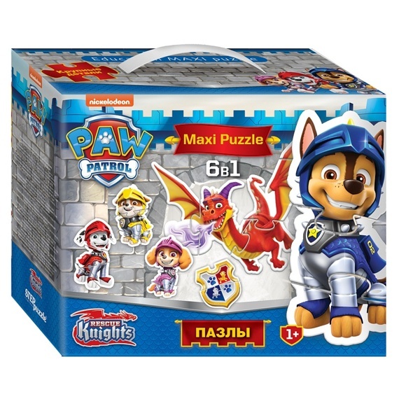 Пазлы 6в1/Мозаика "puzzle" 6в1 "Щенячий патруль" (Никелодеон)/68005/18 №1(1) Пазлы 6в1/Мозаика "puzzle" 6в1 "Щенячий патруль" (Никелодеон)/68005/18 №1(1)