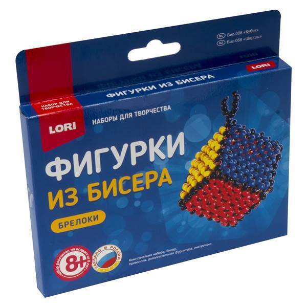 Бис-088/Фигурки из бисера "Кубик"/53 №5(5)