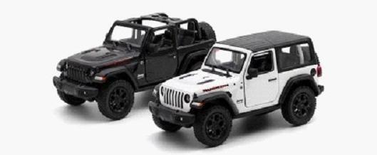 5412DABKT/1:38 2018 Jeep Wrangler (открытый/закрытый верх, 4 цвета)/6 №1(1)