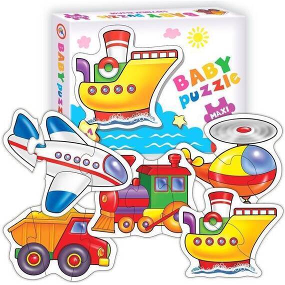 Пазлы Baby Puzzle.Транспорт/4000/10 №3(3) Пазлы Baby Puzzle.Транспорт/4000/10 №3(3)