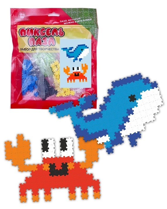 1520/ Игра Пиксель пазл тип 20 "Кит и Краб" арт.1520/89 №1(1) 1520/ Игра Пиксель пазл тип 20 "Кит и Краб" арт.1520/89 №1(1)