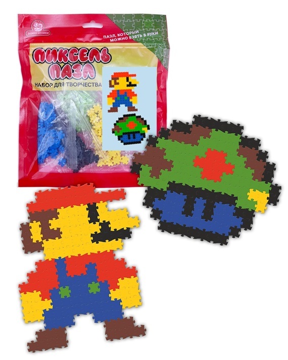 1516/Игра Пиксель пазл тип 16 "Марио" арт.1516/89 №1(1) 1516/Игра Пиксель пазл тип 16 "Марио" арт.1516/89 №1(1)