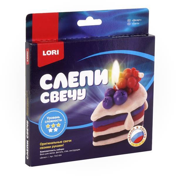 Пз/С-004/Слепи свечу "Десерт"/53 №6(6)
